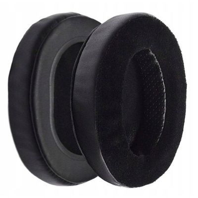 Replacement Leatherette Earpads for Logitech PRO/PRO X Gaming Headset (Black)