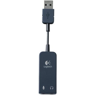 Logitech USB To 3.5mm Jack Audio Adapter 