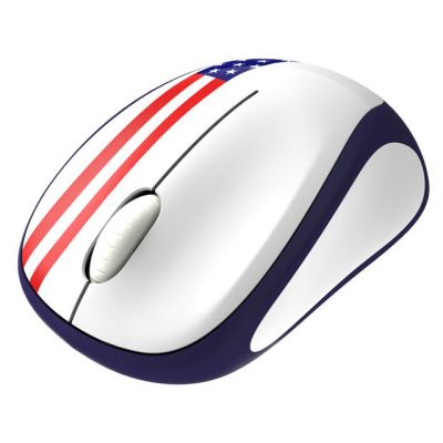 Logitech M317 Wireless Mouse AMERICAN FLAG (NO RECEIVER)