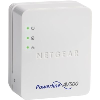 Netgear XAVB5201 Powerline 500 1-Port Starter Kit 