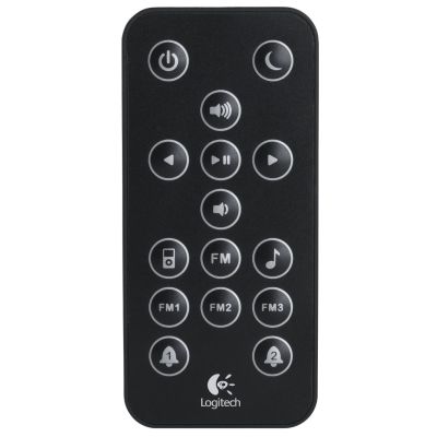 Replacement Remote Control for Logitech S400i Speaker Dock  Convenient control  Wireless remote makes it easy to select songs, set the alarm, tune to radio stations and adjust volume—even when you're across the room. System Requirements: You are purchasin