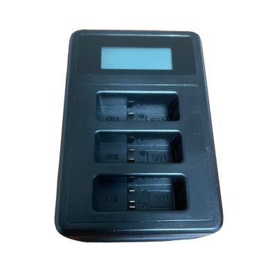 Triple Charger XH-Y3 For GoPro Hero 8/7/6/5 USB Fast Charger 4.4v 650mA