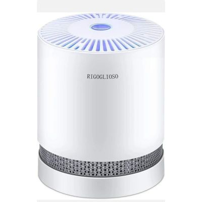 RIGOGLIOSO GL-2109 Air Purifier for Home with True HEPA Filters-White