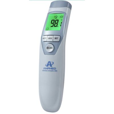 Amplim Hospital Medical Grade Non Contact Clinical Forehead Thermometer for Baby and Adults - 1701-DT-8836P