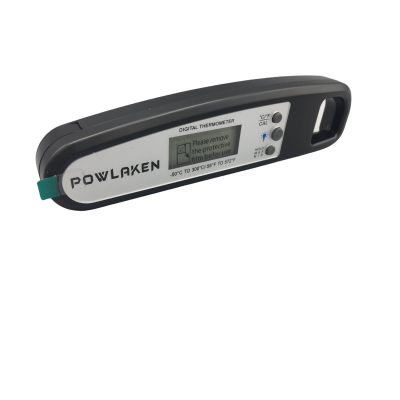 Powlaken WDJ001-Instant Read Meat Thermometer for Kitchen Cooking Black/Grey