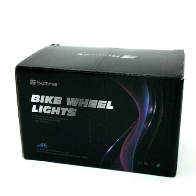 Sumree Tire Pack LED Bike Wheel Lights Spoke Light Super Rainbow, K1951