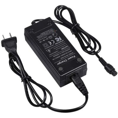 HMB 42V 2A Scooter Power Adapter Fast Charger 3-Prong Inline Connector