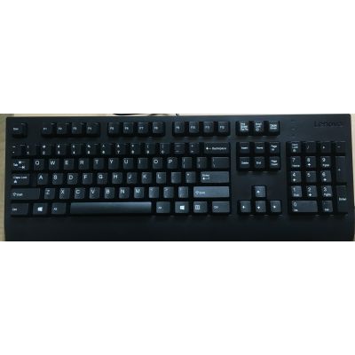 Lenovo SIL18 Black Wired USB Keyboard