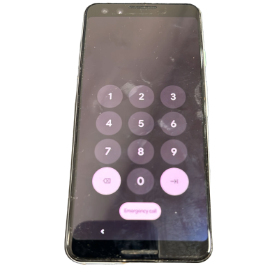 Google Pixel 3 64GB GA00464 White Smartphone - AS-IS