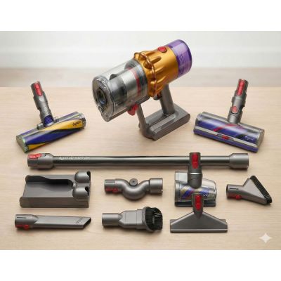 Dyson V12 Detect Slim Absolute Cordless Handheld Vacuum Cleaner - Black