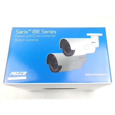 Pelco IBE229-1R 2MP IR WDR Outdoor Network Bullet Camera with 3-9mm Autofocus Varifocal Lens