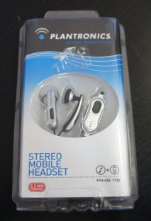Plantronics MHS 113 Stereo Mobile Headset 2.5mm