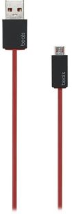 Beats By Dre 3' Feet USB to Micro USB Cable - RED