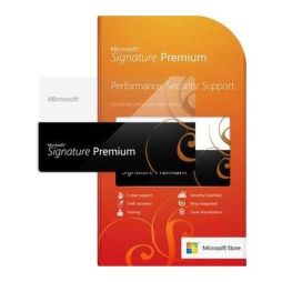 Microsoft Signature Premium Service key card: 1 yr subscription