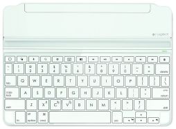 Logitech Ultrathin Magnetic Clip-on Keyboard Cover for iPad Air WHITE