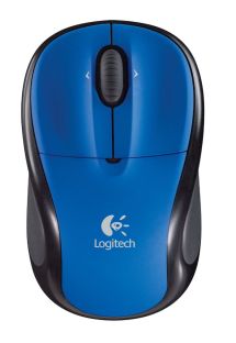 Logitech V220 Wireless Optical Notebook Mouse Blue 910-001465