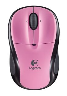 Logitech V220 Wireless Optical Notebook Mouse Pink