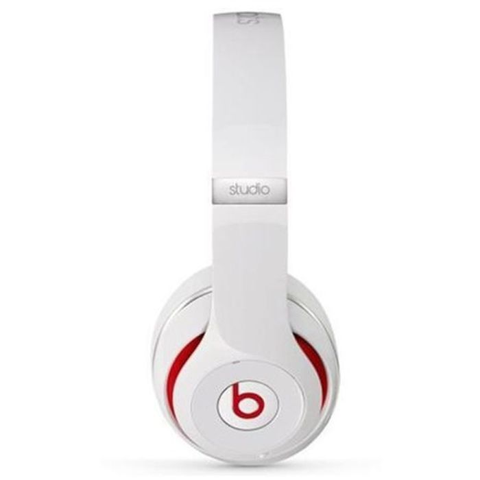 Beats By Dr. Dre Studio 2.0 WHITE Wired Over-Ear Headphones