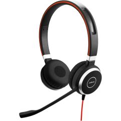 Jabra Evolve 40 Professional Wired Headset Superior Sound for Calls and Music - Black