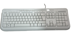 Microsoft 600 Wired Keyboard - QWERTY - German - White