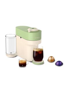 Nespresso Vertuo Pop+ Combination Espresso and Coffee Maker - Pistachio 