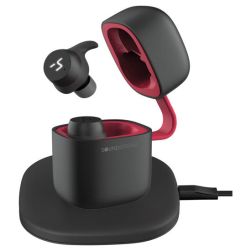Soundstream h2GO True Wireless Earbuds with Qi Charging - Black