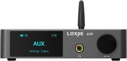 LOXJIE A30 Desktop Stereo HiFi Audio Power Amplifier & Headphone Amplifier