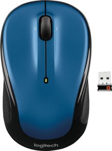 Logitech M325 Wireless Mouse W/ Unifying Receiver - Blue