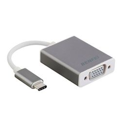 Benfei 000134grey USB Type C(Thunderbolt 3) to VGA Adapter