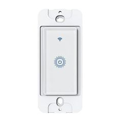 DS-123 Smart Wifi Switch-Wireless Smartphone Remote Control Wall Light Switch-1 pack white