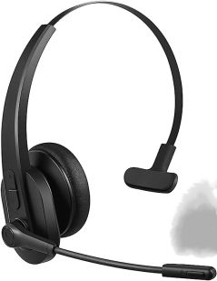 M99+ Bluetooth Headset-Sarevile Bluetooth Trucker Headset with Upgraded Microphone Noise Canceling for Trucker
