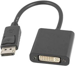Generic Displayport DP Male to DVI-I Female M/F Adapter Cable