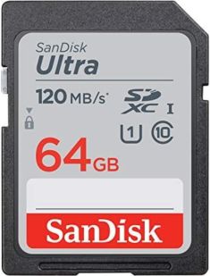 SanDisk Ultra® SDHC™ UHS-I card and SDXC™ UHS-I Card - 64GB
