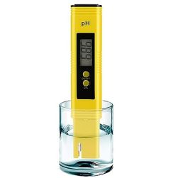 PH Meter for Water Hydroponics Digital PH Tester Pen 0.01 High Accuracy Pocket Size