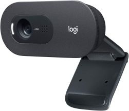 Logitech C505 Webcam - 720p HD External USB Camera for Desktop or Laptop with Long-Range Microphone