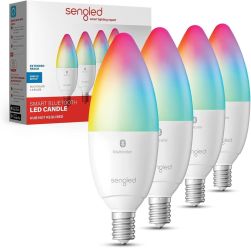 Sengled Smart Light Bulbs Smart Candelabra LED Bulb Smart Chandelier Light Bulbs - 4 Pack