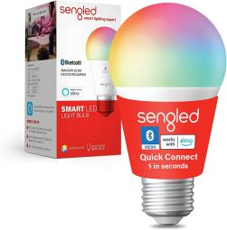 Sengled Smart Light Bulbs, Color Changing Alexa Light Bulb Bluetooth Mesh,1Pack