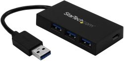 Startech.com 4 Port USB 3.0 Hub - USB Type-A Hub with 1x USB-C & 3x USB-A Ports