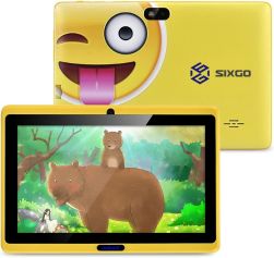 Sixgo X500 Kids Tablet,Tablet for Kids 7 Inch Eye Protection Andriod 8.1 1GB +16GB Kids Edition 