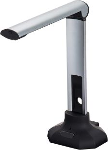 QOMO Portable 8.0 MP USB Document Camera with Built-in Mic and LED Light for MAC