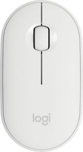 Logitech Pebble Wireless Bluetooth Mouse M350 - White
