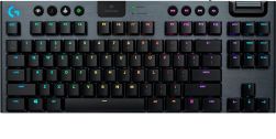 Logitech G915 TKL Tenkeyless LIGHTSPEED  Tactile RGB Mechanical Gaming Keyboard (No Receiver) 