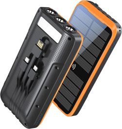 Superallure K6Pro Solar-Charger-Power-Bank 43800mAh