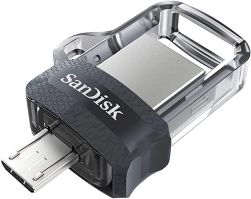 Sandisk SDDD3-128G-GAM46-128GB Ultra Dual Drive m3.0-Black
