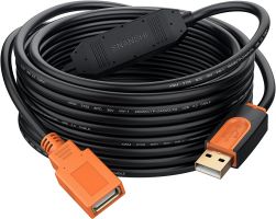 SNANSHI USB Extension Cable Active USB 2.0 Extension Cable USB Extender - 50FT