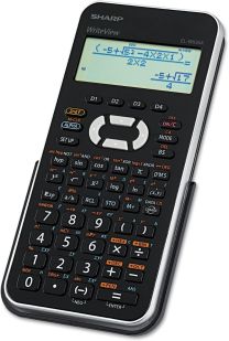 Sharp EL-W535  ELW535XBSL Scientific Calculator 16-Digit LCD