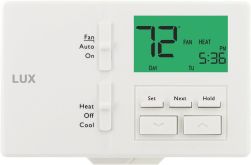 LUX PRODUCTS Corp TX100E 7-Day Programmable Thermostat