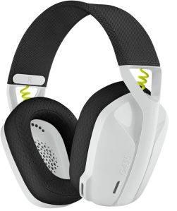 Logitech G435 LIGHTSPEED Wireless Gaming Headset - White/Yellow (Bluetooth Only)