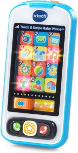 VTech 80-146189 - Touch and Swipe Baby Phone-Blue