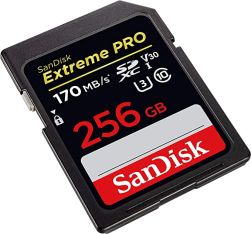 SanDisk 256GB Extreme PRO SDXC UHS-I Card - SDSDXXY-256G-GN4IN